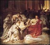 Le 14 février de l'an -44, César devenu maître absolu de Rome se fait nommer :
