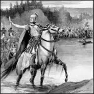 Quelle clbre expression lana-t-il en franchissant le fleuve, en ayant conscience que son coup de force aboutira soit  sa mort, soit au pouvoir ?