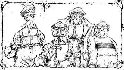 Cette femme est aussi une corche vive, traque par un serial-killer, dteste par Mouvillon ( droite sur la vignette) qui ne supporte par le 3e ge. Il a des ides politiques proches de :