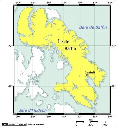 L'le de Baffin, situe au Canada, est la deuxime plus vaste le d'Amrique et la sixime plus vaste au monde. Combien compte t-elle d'habitants ?