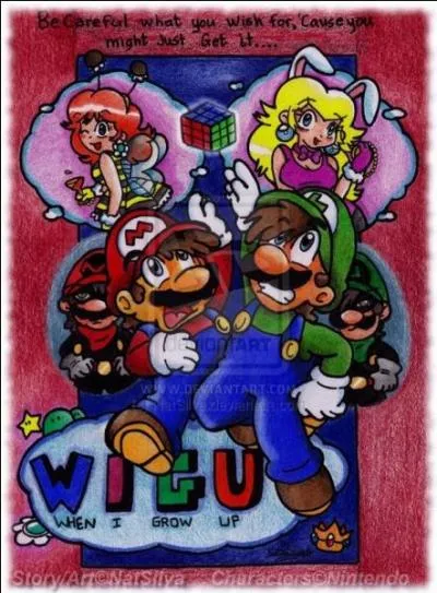 A la fin du jeu, Luigi a sauv un personnage trs important pour lui. Qui ?