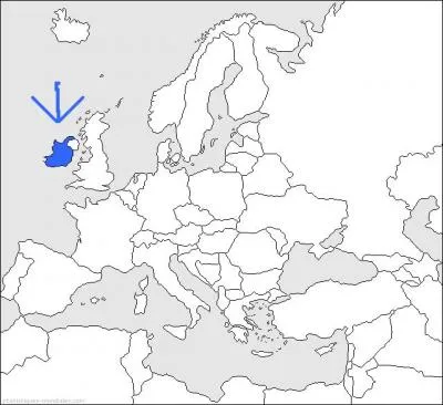 Lequel de ces pays correspond  celui qui est colori ?