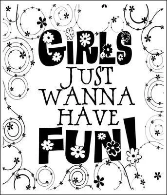 Quelle chanteuse amricaine prtend que  Girls Just Want To Have Fun  ?