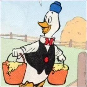 Voici Gus Glouton, un cousin trs loign de Donald Duck :