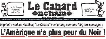  Le canard enchan  est un journal satirique hebdomadaire qui sort le :