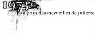 Quel artiste a chanté ''Au PAYS des merveilles de Juliet'' ?