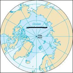 Je suis au ple Nord, je suis l'ocan ______.