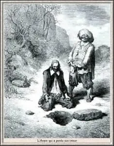 Moi qui n'aime pas l'avarice, cette morale me plat tout particulirement, mais elle appartient  quelle fable ?  L'usage seulement fait la possession. Je demande  ces gens de qui la passion est d'entasser toujours, mettre somme sur somme, quel avantage ils ont que n'ait pas un autre homme.  