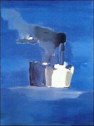 Toujours les voiliers et la mer mleront le blanc et le bleu ! Quel peintre a ralis ce tableau lumineux, titr Bateau ?