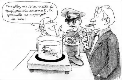 "Ce n'est qu'en pompant que vous arriverez à quelque chose et même si vous n'y arrivez pas... " Principe de réalité énoncé par les Shadoks pour qui la société doit reposer sur des principes bien :