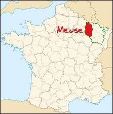 Le dpartement de la Meuse porte le numro...