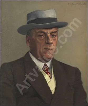 Octave Mirbeau avec son chapeau.