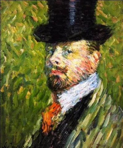 Autoportrait au chapeau haut.