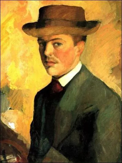 Autoportrait au chapeau.