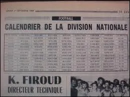 Quel tait le premier nom de la Ligue 1 ?