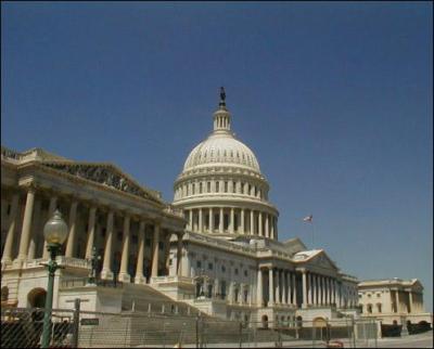Aux USA, le Capitole est surmont d'une statue reprsentant :