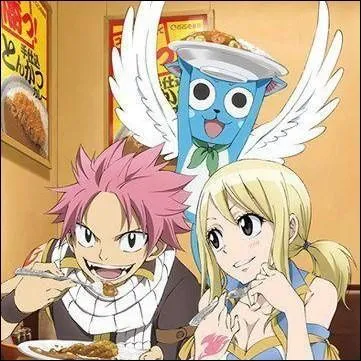 Qui Natsu et Happy rencontrent-ils dans le premier pisode ?