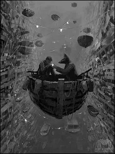  Une ralit spare  est le titre de cette oeuvre de Alex Andreyev, qui semble tout  fait illustrer un film de science-fiction  succs, lequel ?