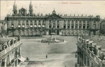 Dans quelle ville se trouve cette place appele Place Stanislas ?