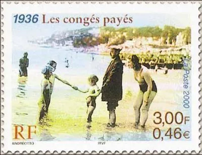 En quelle anne les congs pays sont-ils devenus obligatoires ?