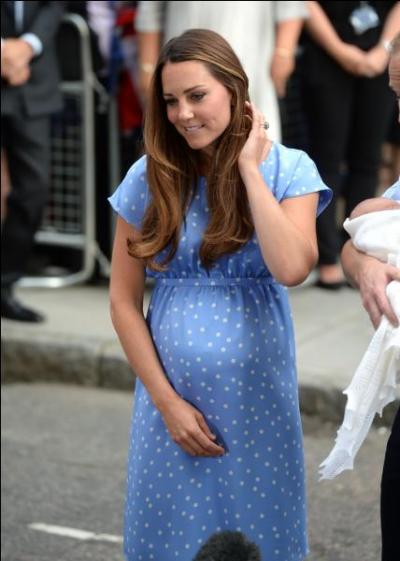 Kate Middleton a-t-elle port cette toilette avant ou aprs sa grossesse ?
