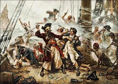 Quel nom porte la frgate franaise, de 300 tonnes arme de 40 canons, que Barbe Noire attaque avec ses 250 hommes en novembre 1717 ?