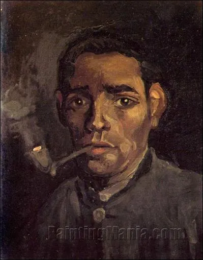 Qui a peint Tte de jeune homme  la pipe ?