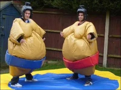 Oui, oui, on a de gros ventres, mais c'est pour l'exercice de notre sport favori, qui est japonais. Quel est ce sport ?