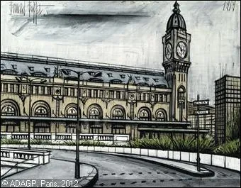 Qui a peint La gare de Lyon et l'horloge ?