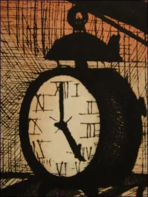 Qui a peint L'horloge la croix et la mort ?