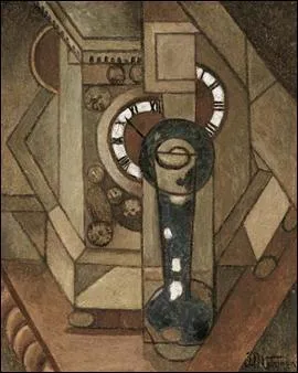 Qui a peint Le cubiste  l'horloge ?