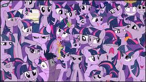 Tout un tas des poney. Mais du mme poney ! Essaye de retrouver lequel !