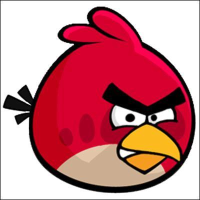 Que fait l'angry bird rouge ?