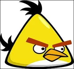 Que fait l'angry bird jaune ?