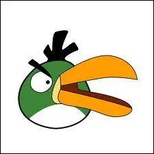 Que fait l'angry bird vert ?