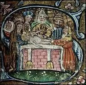 Que peut-on dire de cette miniature moyengeuse ?