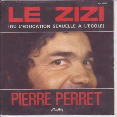 Vous connaissez srement le tube de Pierre Perret  Le zizi . A la fin de ce quiz vous ne connatrez peut-tre pas tous les zizis joufflus, petits, beaux ou mous, mais savez-vous de quelle anne date cette chanson ?