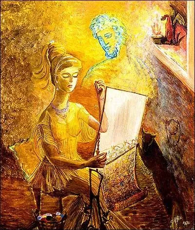 Pour chapper aux sollicitations des prtendants ... dfait la nuit le travail de tapisserie qu'elle a fait le jour. Elle attendra vingt ans le retour d'... parti guerroyer au loin et que l'on croyait disparu.