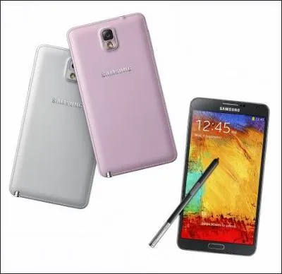 C'est le dernier de la gamme de phablet qui possde un stylet, c'est le...