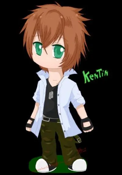 De quel manga vient ce chibi qui est parti  l'cole militaire et comment s'appelle-t-il ?