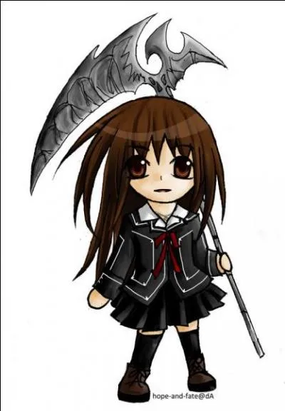 De quel manga vient cette chibi vampire de sang pur et comment s'appelle-t-elle ?
