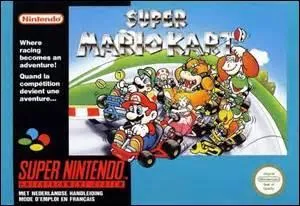Le premier Mario Kart est sorti en 1991.