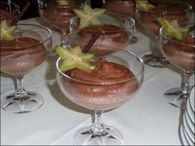 Quand a-t-on invent� la mousse au chocolat ?