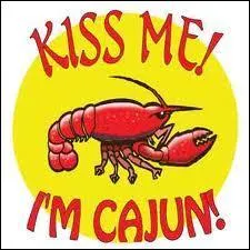 Vous voyez des amoureux qui s'embrassent. Quel est le nom cajun pour dire   un baiser   ?