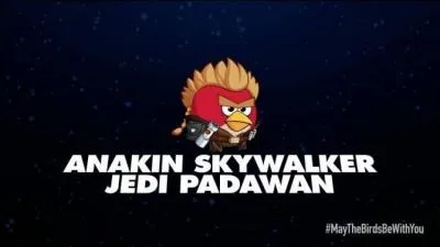 Le sabre d'anakin mode padawan est ...