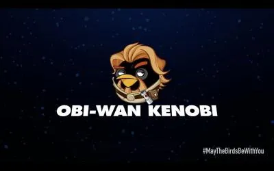 Que fait l'angry bird noir ?