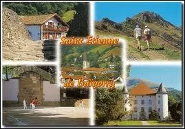 Je vous envoie une carte postale de la commune aquitaine de Saint-tienne-de-Bagorry. J'tais donc dans le dpartement ...