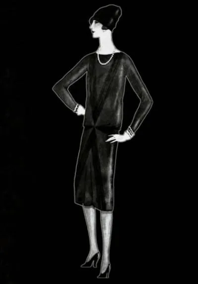 Par quel artiste de la haute couture la petite robe noire a-t-elle t cre en 1926 ?