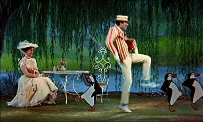 Dans  Mary Poppins , combien de pingouins dansent avec Bert ?