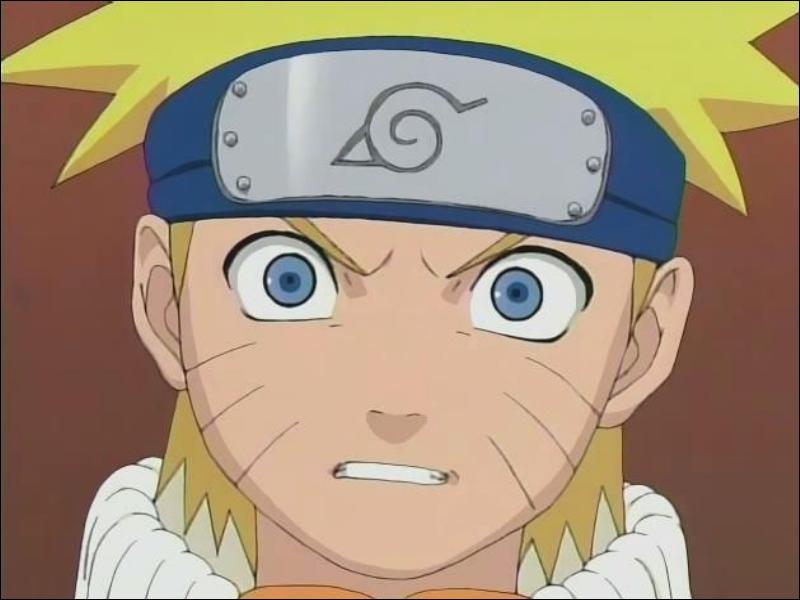 C'est la première réunion de l'équipe. Chaque personnage se présente, Que dit Naruto ?